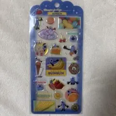 国内正規品保証！ドロップジェリーシール　パペットスンスン　ゾンゾン　ブルー青立体