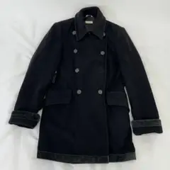 「値下」MAX &Co　ダブルブレスト ピーコート 黒　SizeXs～S