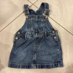 baby GAP デニムオーバーオールスカート 3歳用