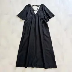 25SS美品】BEARDSLEY✴︎NEWカットコンビフレアワンピース サイズ0