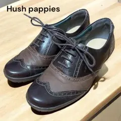 Hash pappies ウエッジソール　コンフォート　レザー　37　ブラウン
