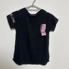 lovetoxic 黒 Tシャツ プリント入り