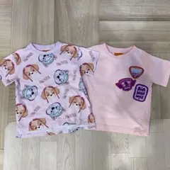 パウ・パトロール スカイ Tシャツ 2枚セット 110cm