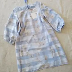 【新品・タグ付き】MERCURYDUO ブルー フラワー ワンピース