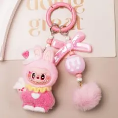 labubuラブブうさぎキャラクターキーホルダー
