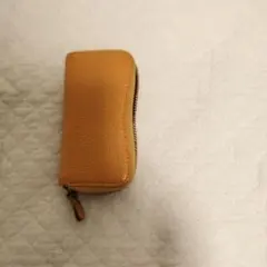 合皮キーケース山吹色