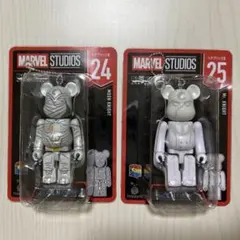 MARVELベアブリックHappyくじ ムーンナイト24番＆ミスターナイト25番