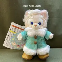 ディズニーシー　ダッフィー リーナベル ぬいぐるみバッジ ウィンター