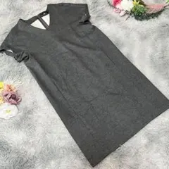ESTNATION 半袖ワンピース　ミディ　(M)のサムネイル