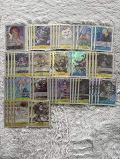 ワンピースカード 青黄ナミ デッキ まとめ売り