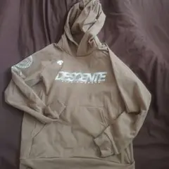 DESCENTE ブラウン パーカー S