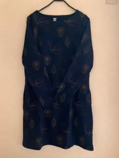 スウェットワンピース ひざ丈ワンピース