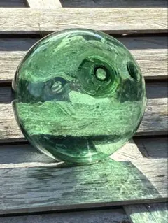 【北の刻印あり】高さ約35cm 円周約113cm ガラス玉　浮き玉 ガラス浮き玉 北の刻印あり 直径約25cm ⑥ - メルカリ