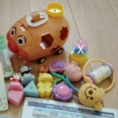 アンパンマン 知育玩具 セット Rody プーさん　ラトルセット