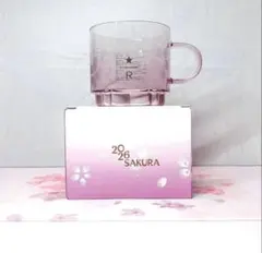 スターバックス リザーブ® ハンドルグラスマグピンクボトム サクラ2026