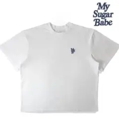 My Sugar Babe ホワイトTシャツ MSB刺繍