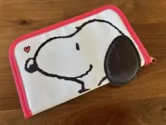 スヌーピー 家計管理ポーチ　ゼクシィ付録　マルチケース　未使用