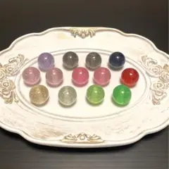 カスタムボールペン ビーズ アクリルビーズ キラキララメカラフルビーズ16mm