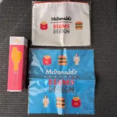 マクドナルド福袋 2025 3点セット ポテトハンドキャッチャー ポーチ クロス