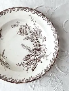 希少　美品　リュネビル　アザレア　深皿　フランスアンティーク 希少 美品 リュネビル アザレア 深皿 フランスアンティーク - メルカリ