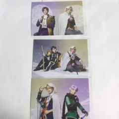 刀ミュ　ランダムペアブロマイド　山姥切国広　へし切長谷部　五月雨　にっかり青江