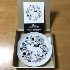 ムーミンショップ 10周年ノベルティプレート