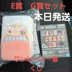 【本日発送】一番くじ　ワンピース　カードゲーム　E賞G賞セット