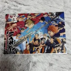 ハイキュー　クリアビジュアルポスター