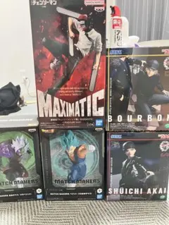 フィギュア 5体セット チェンソーマン 名探偵コナン ドラゴンボール
