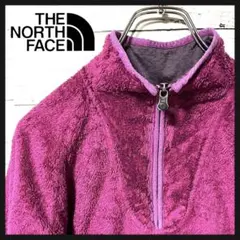 【大特価】ノースフェイス　パープル　フリースジャケット　レディース　M A86