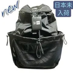 【新品/PC収納付/韓国限定】ニューエラ リュック バックパック 黒 日本未入荷のサムネイル