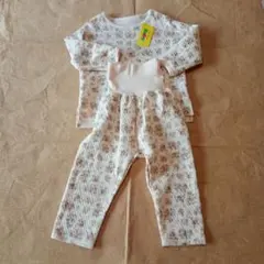 花柄パジャマセット 100cm