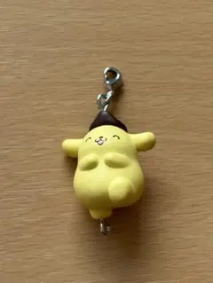 サンリオ つまんでつなげてますこっと ポムポムプリン　ガチャガチャ　カニカン