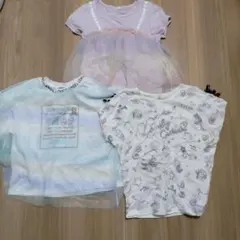 カラフルTシャツ3枚セット 130