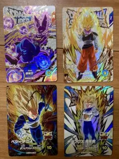 ドラゴンボールスーパーダイバーズ　EXR 孫悟空　トランクス　ビルス　ベジータ
