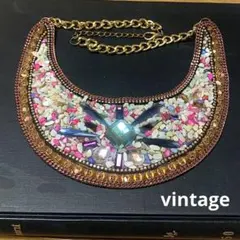 ヴィンテージ　個性的　エキゾチックなネックレス