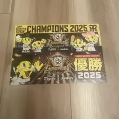 阪神タイガース x Joshin 優勝記念グッズ 2025 ステッカー2枚