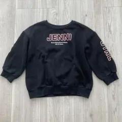 JENNI 黒 トレーナー 130cm
