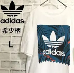 希少 最終値下げ アディダス オリジナルス トレフォイル ロゴ Tシャツ L