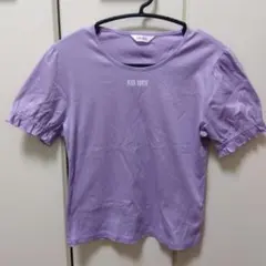 ピンクハウス　シンプルロゴプリント　パフスリーブ半袖カットソー　美品　Mのサムネイル
