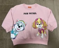 PAW PATROL トレーナー 120cm ピンク