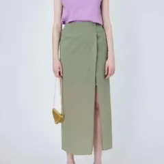 未使用品【マウジー】Mサイズ レイヤード シアーラップスカート ＋ ミニスカートのサムネイル