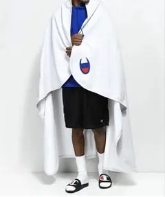 Champion チャンピオン ロゴ入り タオルケット ブランケット