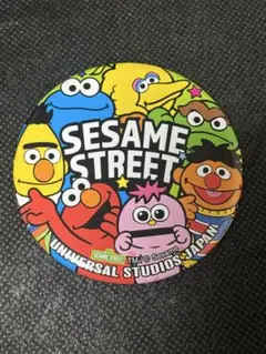 セサミストリート　缶バッジ　ピンバッジ　缶バッチ　ピンバッチ　ユニバ　セサミ