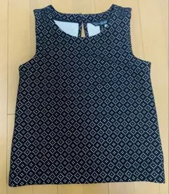 BANANA REPUBLIC 幾何学模様 ノースリーブ XS