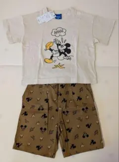 セットアップ 短パン キッズ ミッキー ディズニー 100　Tシャツ