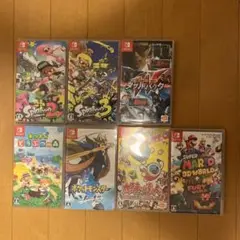Nintendo Switch ゲーム 7本セット
