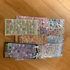 ボンボンドロップ ぷくぷく3D立体シール 10枚セット