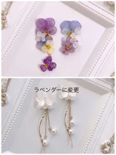 まゆまゆ様専用☆蝶バネイヤリング