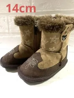 ミキハウス ダブルビー キッズ ブーツ 14cm